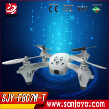 2015 New H107D fpv verson F807W-T high Quality rc drone with HD/wifi camera easy to fly quadcopter with colorful night light